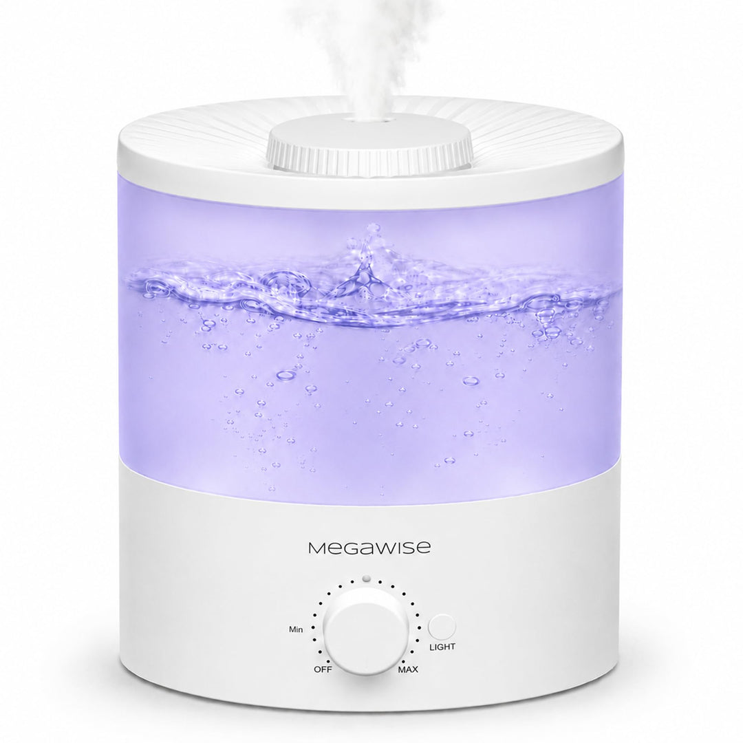 H1-XIT Cool Mist Luftbefeuchter mit Top-Nachfüll-Design, 2 l Kapazität, hoher Nebelausgang, kein Aus