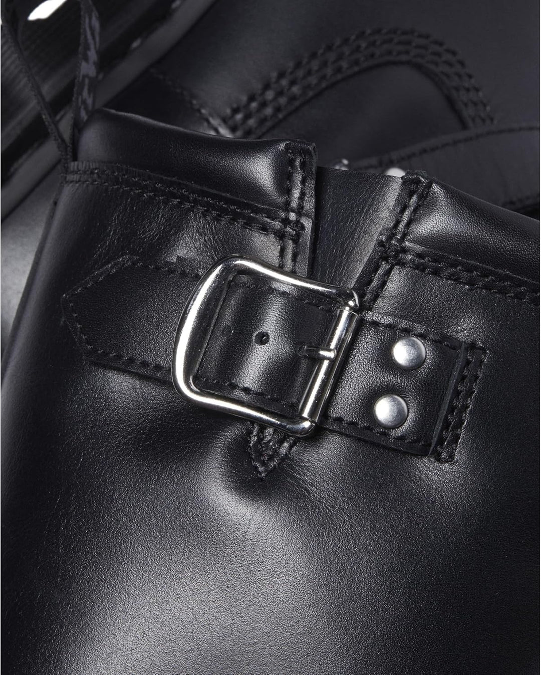 Dr. Martens Unisex-Erwachsene Anistone Hi Motorradstiefel 39 EU Schwarz, 39 EU Schwarz