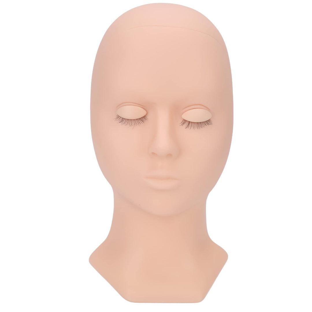 Makeup Mannequin Head, Schminke Trainingsköpfe Wimperntrainingskopf Ersetzte Augenlider Make Up Scha