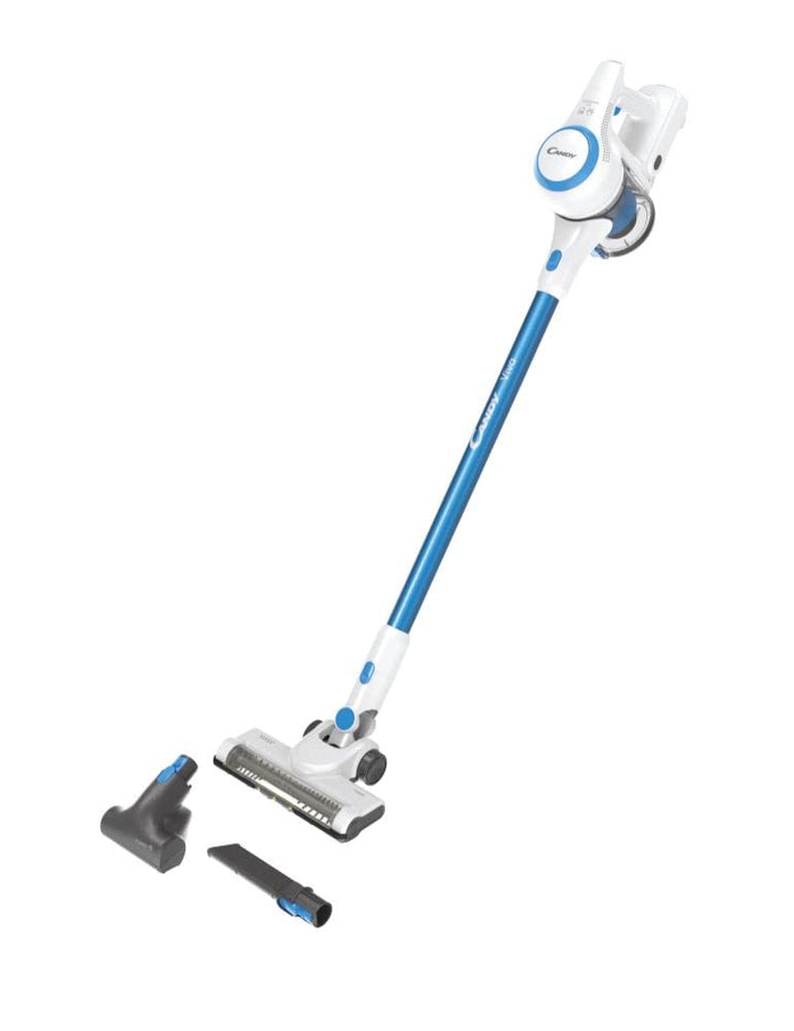 CANDY CVIVA CVIVA20, Besensauger, weiss/blau