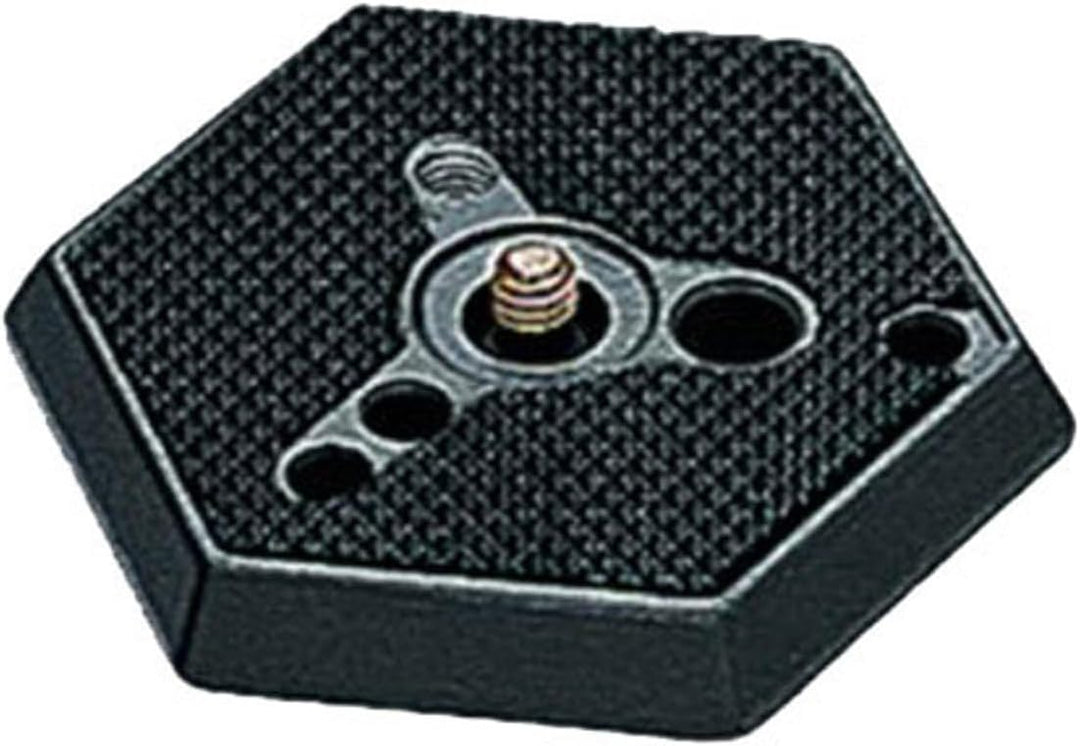 Manfrotto 030-38 Ersatz Sechskant Schnellwechselplatte mit 3/8 Gewinde