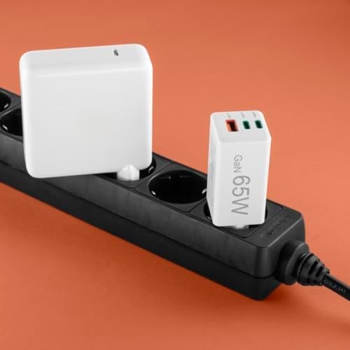 Hama Schnellladegerät USB (Ladegerät mehrfach, USB C, USB A, Handy Tablet Laptop Universal Ladegerät