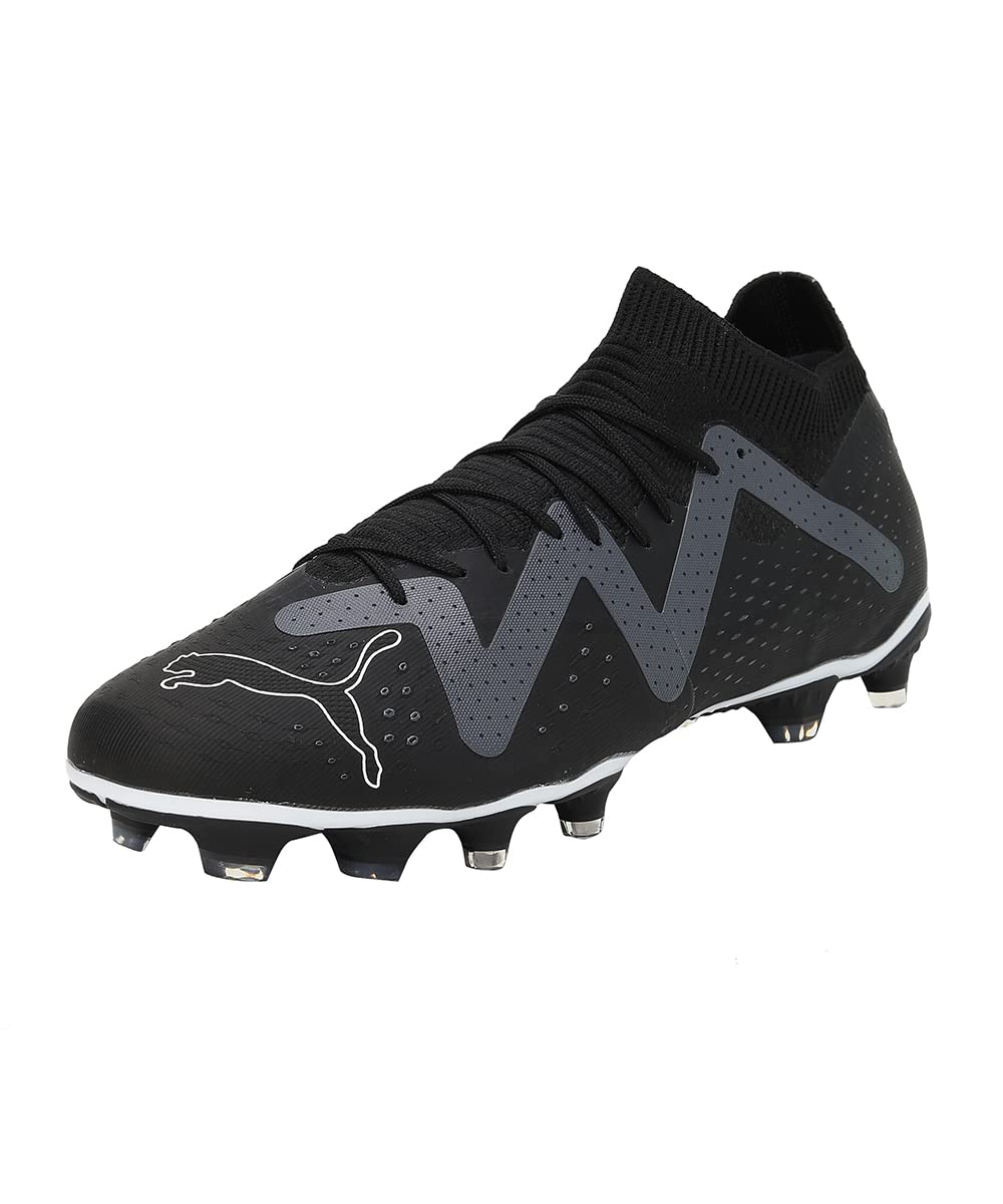 PUMA Herren Future Match Fg/Ag Fussballschuh, 40.5 EU Puma Black Puma White