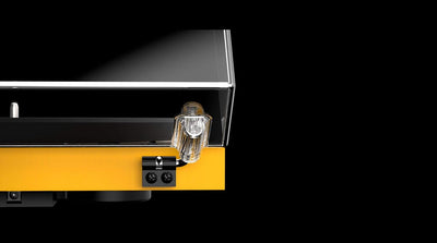 Pro-Ject Debut Carbon EVO, Audiophiler Plattenspieler mit Carbon Tonarm, elektronischer Geschwindigk