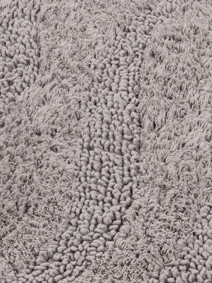 RugVista Breeze Teppich - Grau Teppich Ø 70 Moderner, Rund Teppich