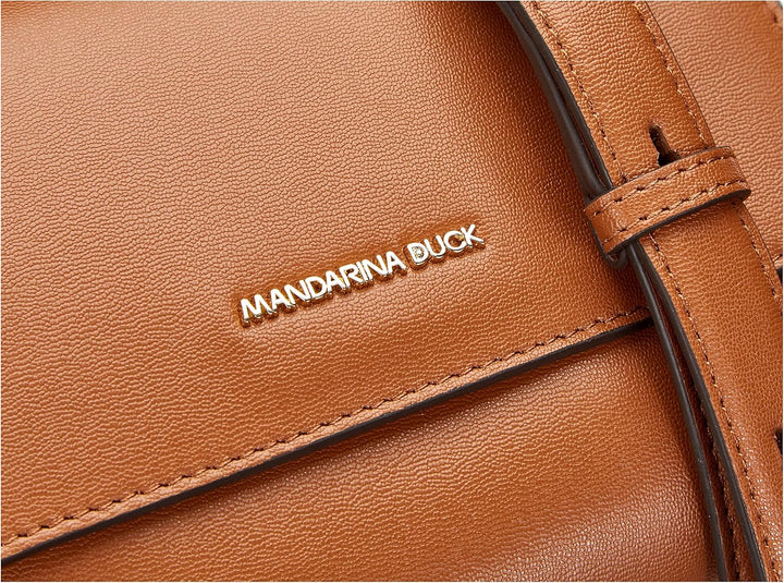 Mandarina Duck Damen Luna Schultertasche, 20x14,5x10 (L x H x W) Caramel Cafe, Caramel Cafe