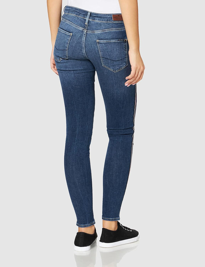 Cross Jeans Damen Giselle Skinny Jeans, Blau (Dark Blue 081), W26 (Herstellergrösse: 26)