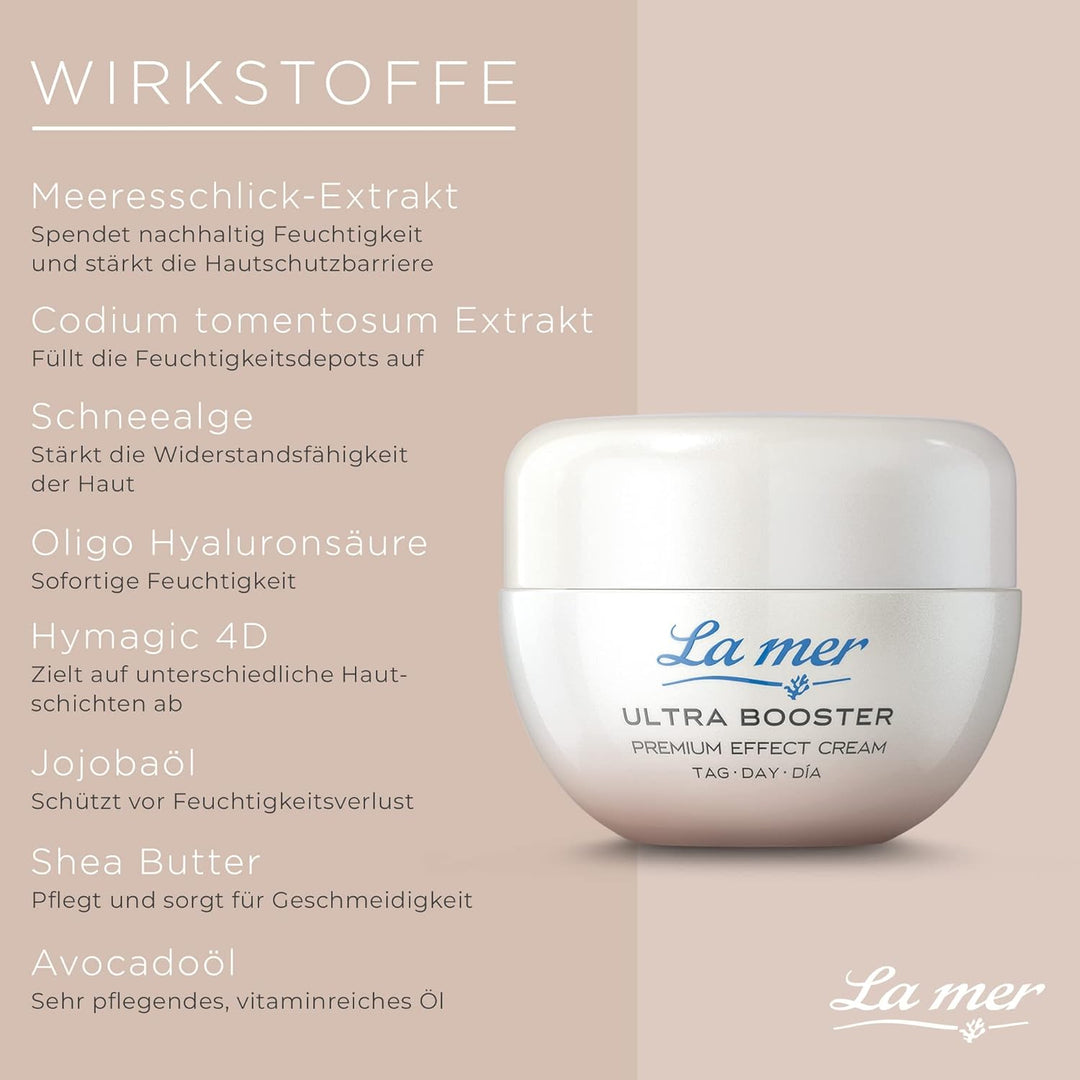 La mer Premium Effect Cream Tag - Feuchtigkeitsspendende Tagescreme - Luxuriöse Anti-Aging-Tagespfle