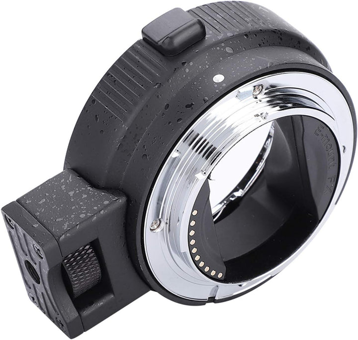 Qiilu Kameraobjektivadapter, Professioneller Autofokus EF-NEX II-Adapter für Canon EF/EF-S-Objektiv