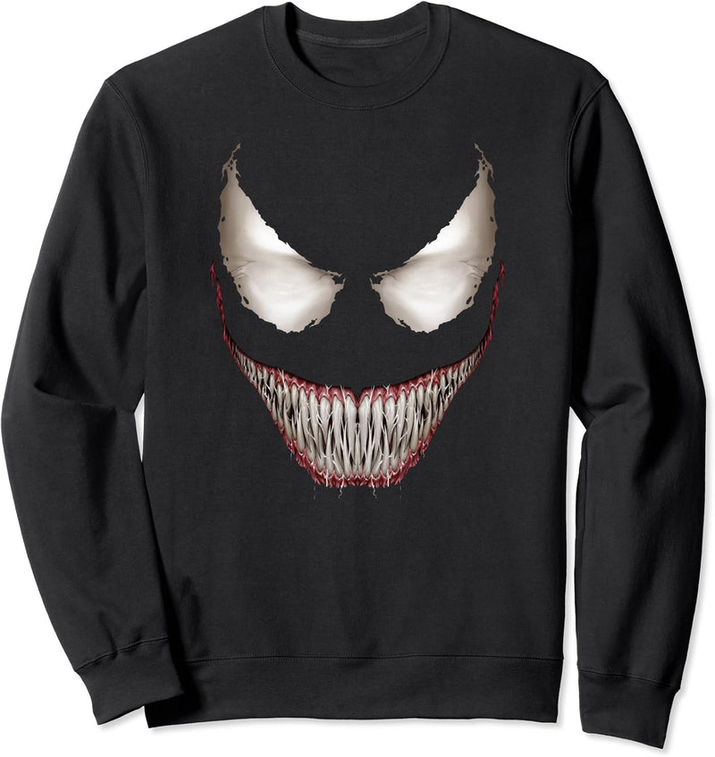 Marvel Halloween Venom Big Face Grin Costume Sweatshirt