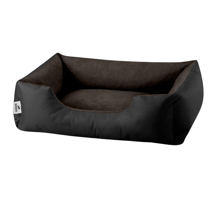 BedDog Hundebett LUPI, Hundekissen mit Abziehbaren Waschbaren Bezug, Hundekorb, Hundesofa, für Klein