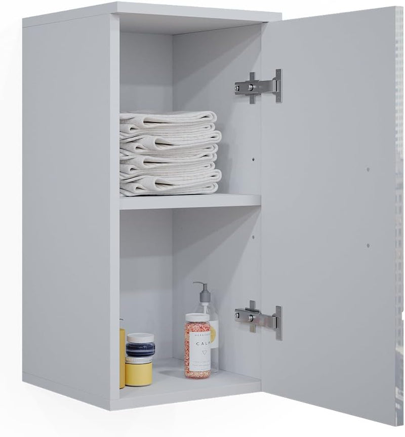 Vicco Badschrank Irma, Weiss Hochglanz, 30 x 59 cm Weiss Hochglanz 30x59 cm, Weiss Hochglanz 30x59 c