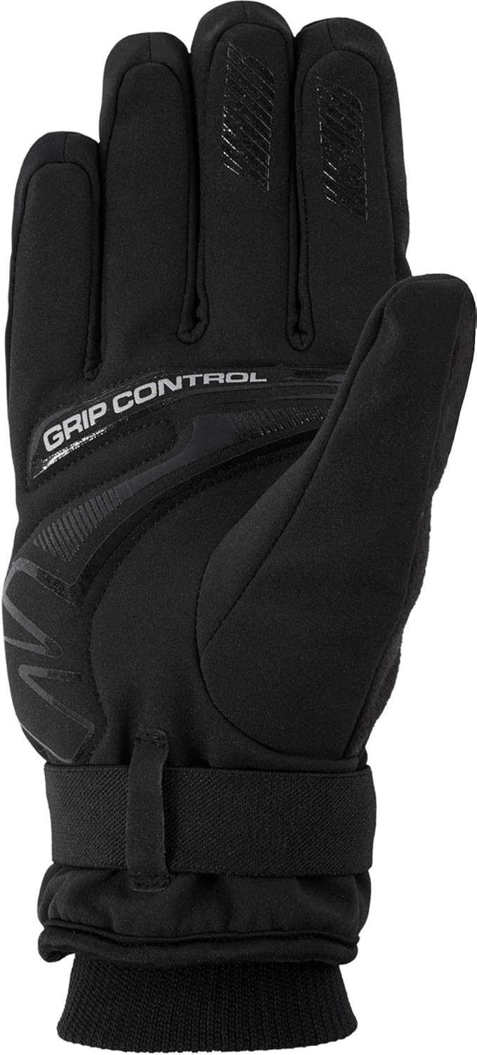 Ziener Erwachsene SMU 18-Bike 199 GTX(R) Glove Fahrrad Schwarz 7, Schwarz 7