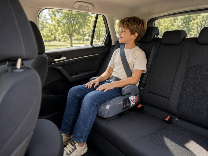Tataway Babyautositz ISOFIX Black i-Size ECE R129, Kindergrösse 125-150 cm, 22-36 kg, 6-12 Jahre alt