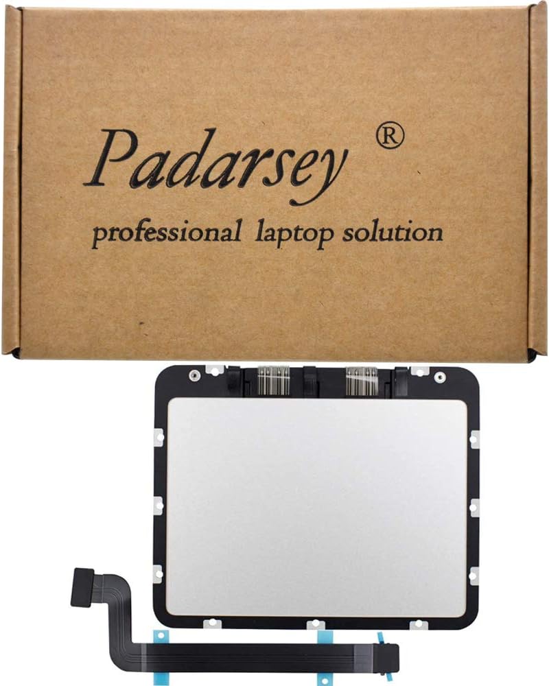 Padarsey Neues (923-00541) Trackpad mit Flex Kabel kompatibel mit MacBook Pro Retina 15" A1398 Touch