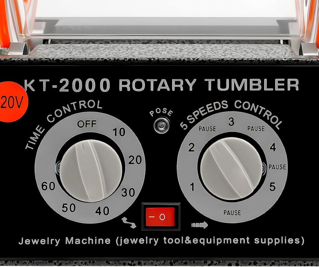 Elektrische Poliermaschine 150W, 5-Gang 500-3000 RPM, mit Polierperlen, Uhr- & Rückwärtslauf, durchs