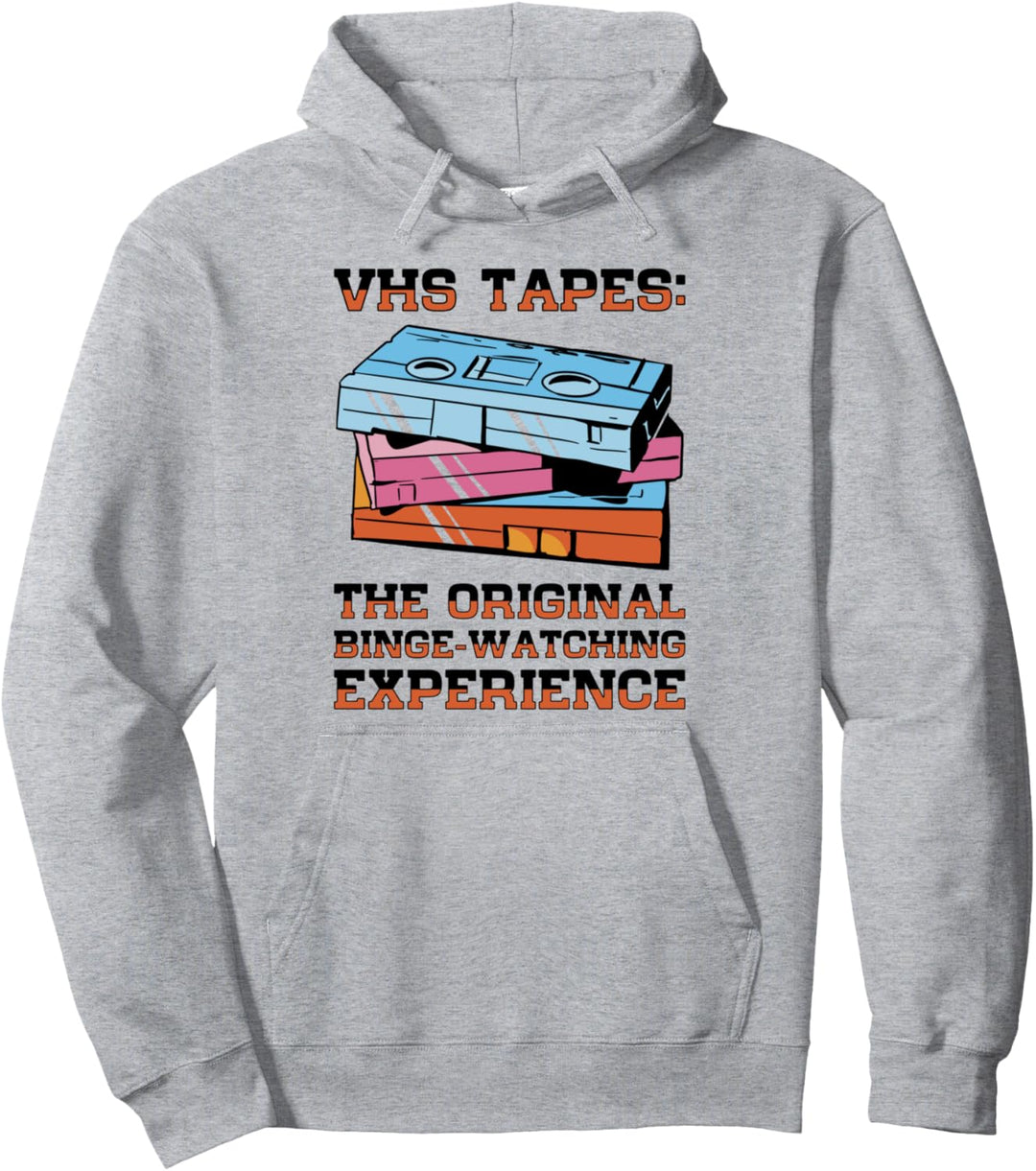 Vintage Movie Lover Retro VHS Tape 80er 90er Jahre Nostalgie Pullover Hoodie