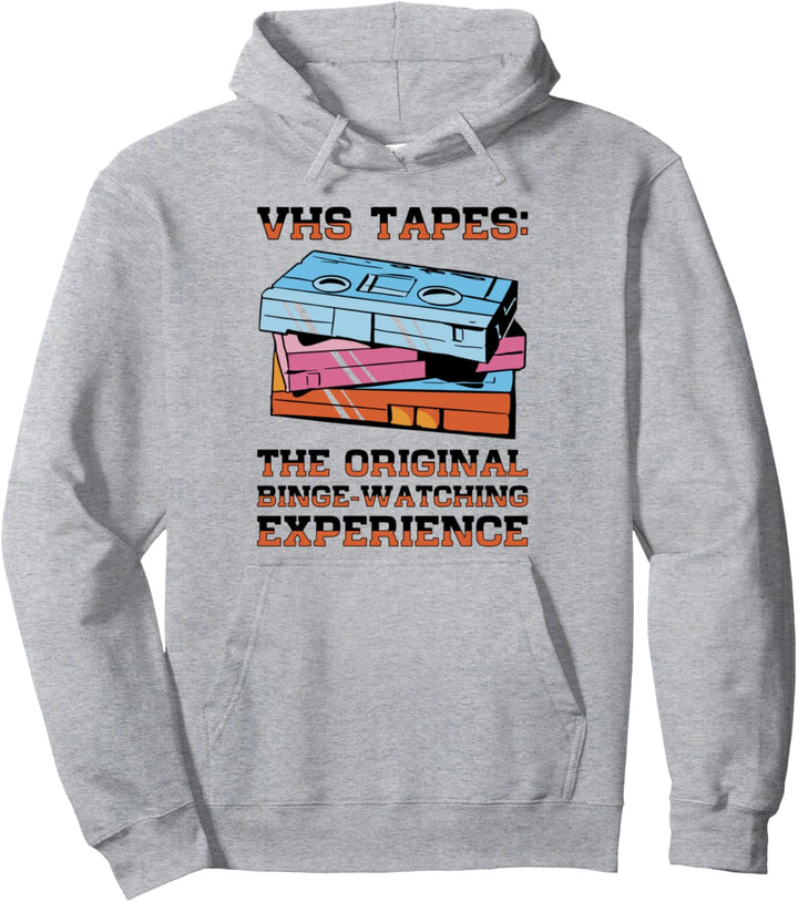Vintage Movie Lover Retro VHS Tape 80er 90er Jahre Nostalgie Pullover Hoodie