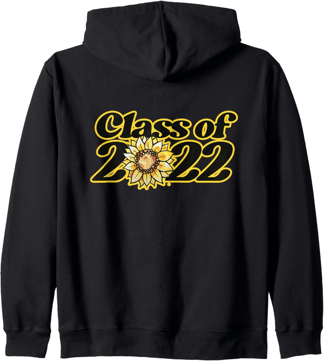 Class of 2022 Klasse 2022. Senior-Abschlussfeier Sunflower Kapuzenjacke
