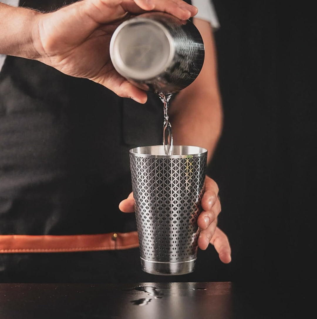 Kidia Boston Professional Shaker für Barkeeper Cocktail Shaker Bartender Kit Barkeeper Set aus Edels