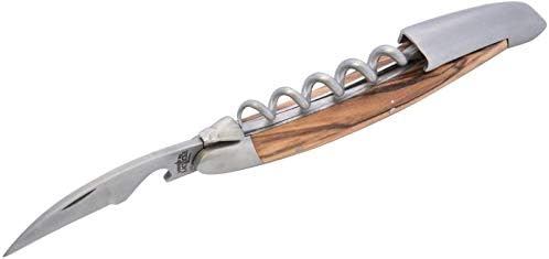 Forge De Laguiole Sommeliermesser | Dreiteilig - Olivenholz - Finish Matt