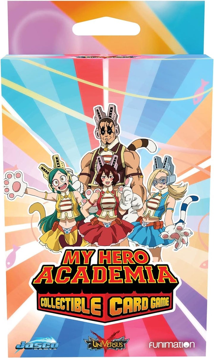 Jasco Games 76016 My Hero Academia Wild Pussycats Cardgame, Mehrfarbig, Starter Decks Starter Decks