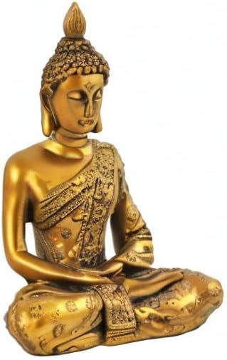 Tied Ribbons Buddha Statue for Home Décor- Buddha Showpiece for Home Decoration Buddha Statue Orname