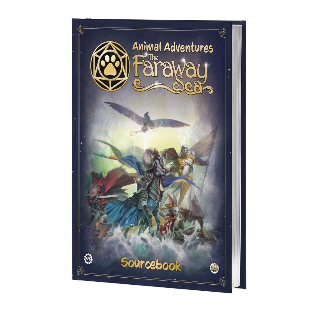 Animal Adventures: The Faraway Sea Sourcebook - Rollenspiel für Anfänger Master RPG Regelbuch mit St