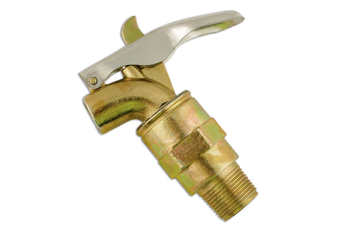 Connect 31265 Fasshahn 3/4-Zoll (9,5 mm) BSP Gewinde, verschliessbar, selbst-schliessend