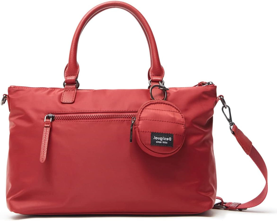 Desigual Damen Bols_mandarala Padua Pc Hand Bag, Einheitsgrösse Rot, Rot