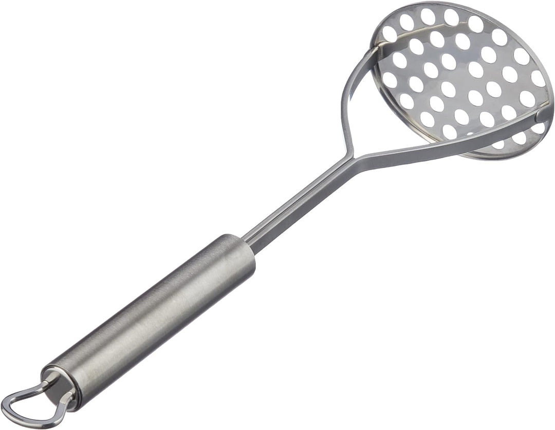 WMF Kräutermesser Wiegemesser zweischneidig 18 cm &amp; Profi Plus Kartoffelstampfer 28,5 cm, Cromargan