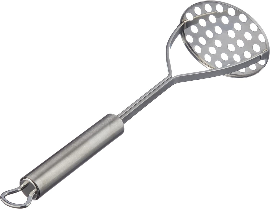 WMF Profi Plus Knoblauchpresse 17,5 cm, Cromargan Edelstahl teilmattiert, spülmaschinengeeignet & Pr