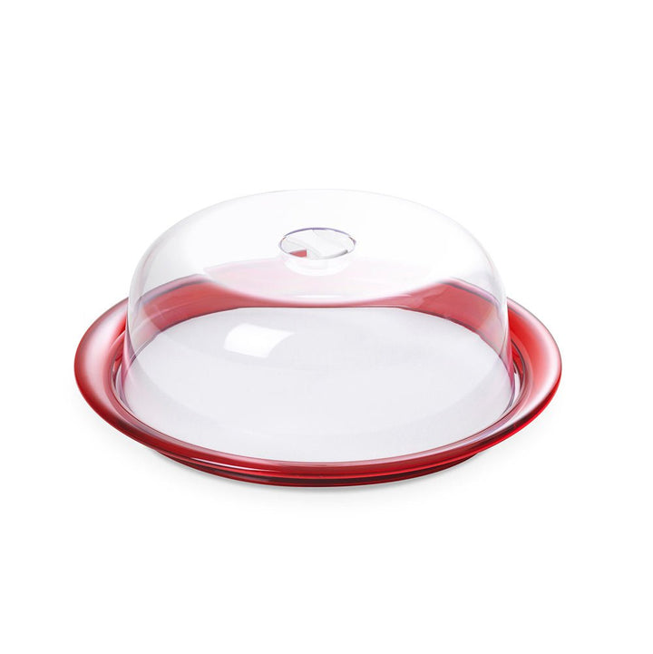 Omada Design Globo Kuchenform, Frischhalteglocke und 25 cm Tablett aus unzerbrechlichem Kunststoff,