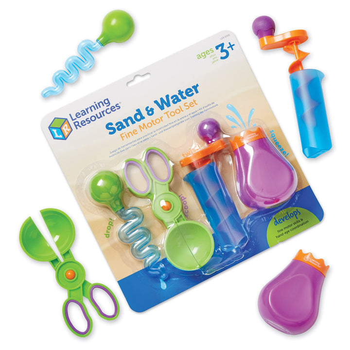 Learning Resources Wasser und Sand – Training der Feinmotorik Sand & Wasser, Sand & Wasser