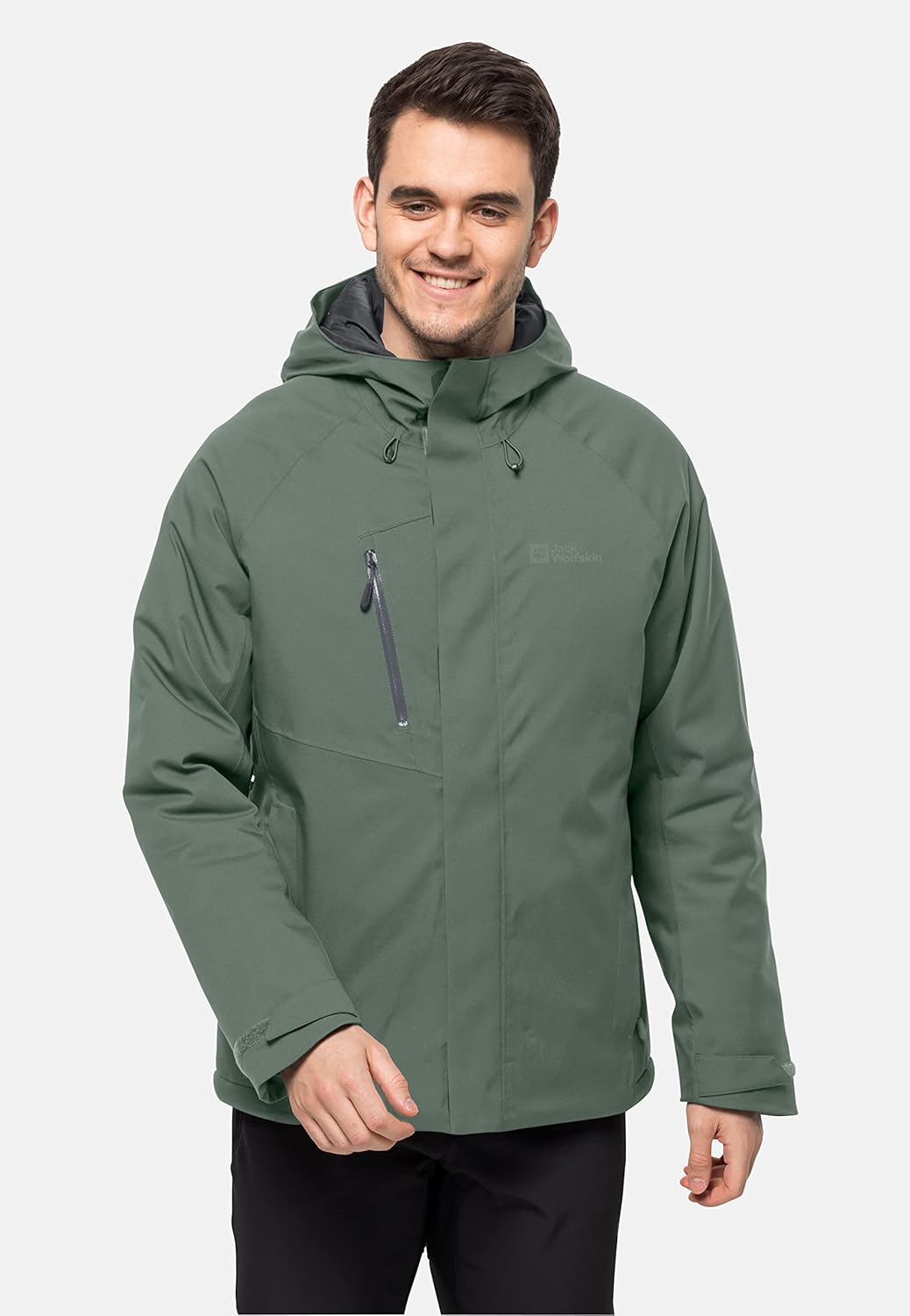 Jack Wolfskin Herren Troposphere Ins Jkt M Jacket Hedge Green S, Hedge Green S
