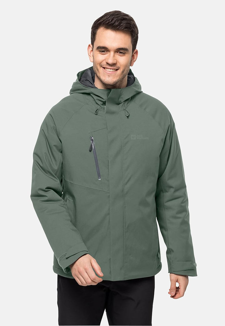 Jack Wolfskin Herren Troposphere Ins Jkt M Jacket Hedge Green S, Hedge Green S