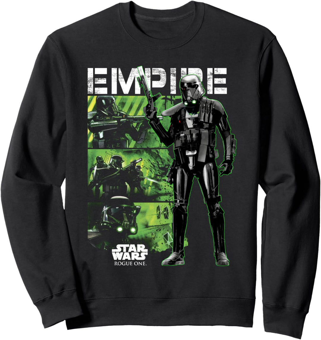 Star Wars Rogue One Death Trooper Panel Pose Sweatshirt