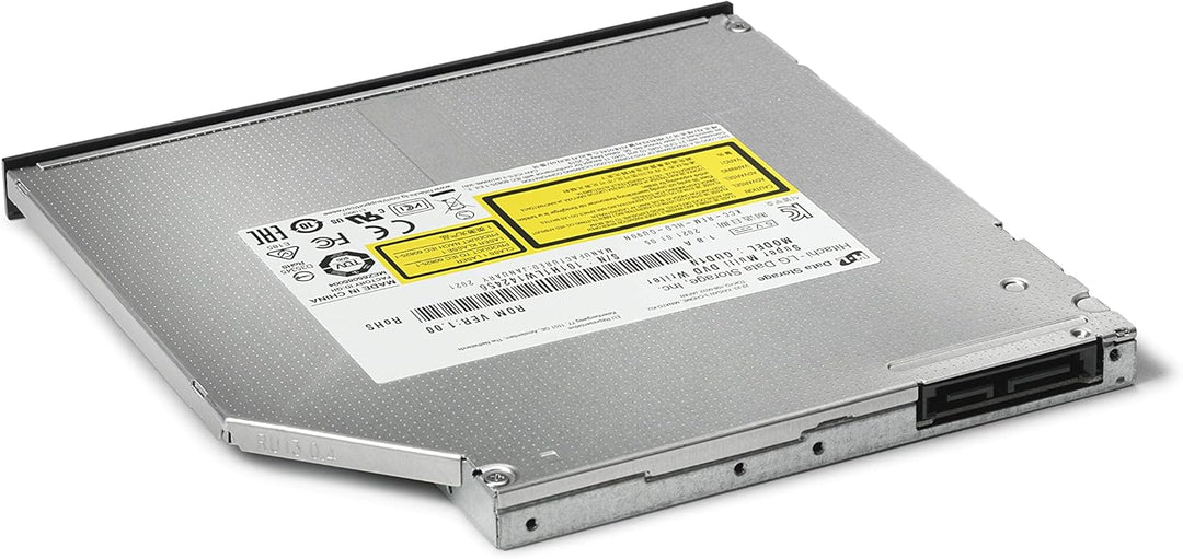 Hitachi-LG GUD1N Internal DVD Drive, Slim 9.5 mm DVD Player/Writer for Laptop/Desktop PC, Windows 10