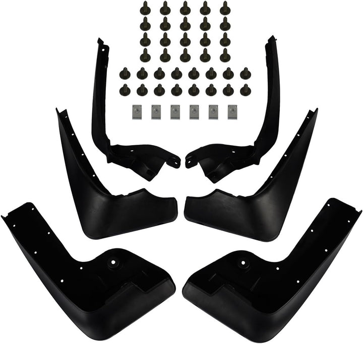 6x Spritzschutz Schmutzfänger Vorne Hinten Links und Rechts für F07 520 528 530 535 550 Schrägheck 2