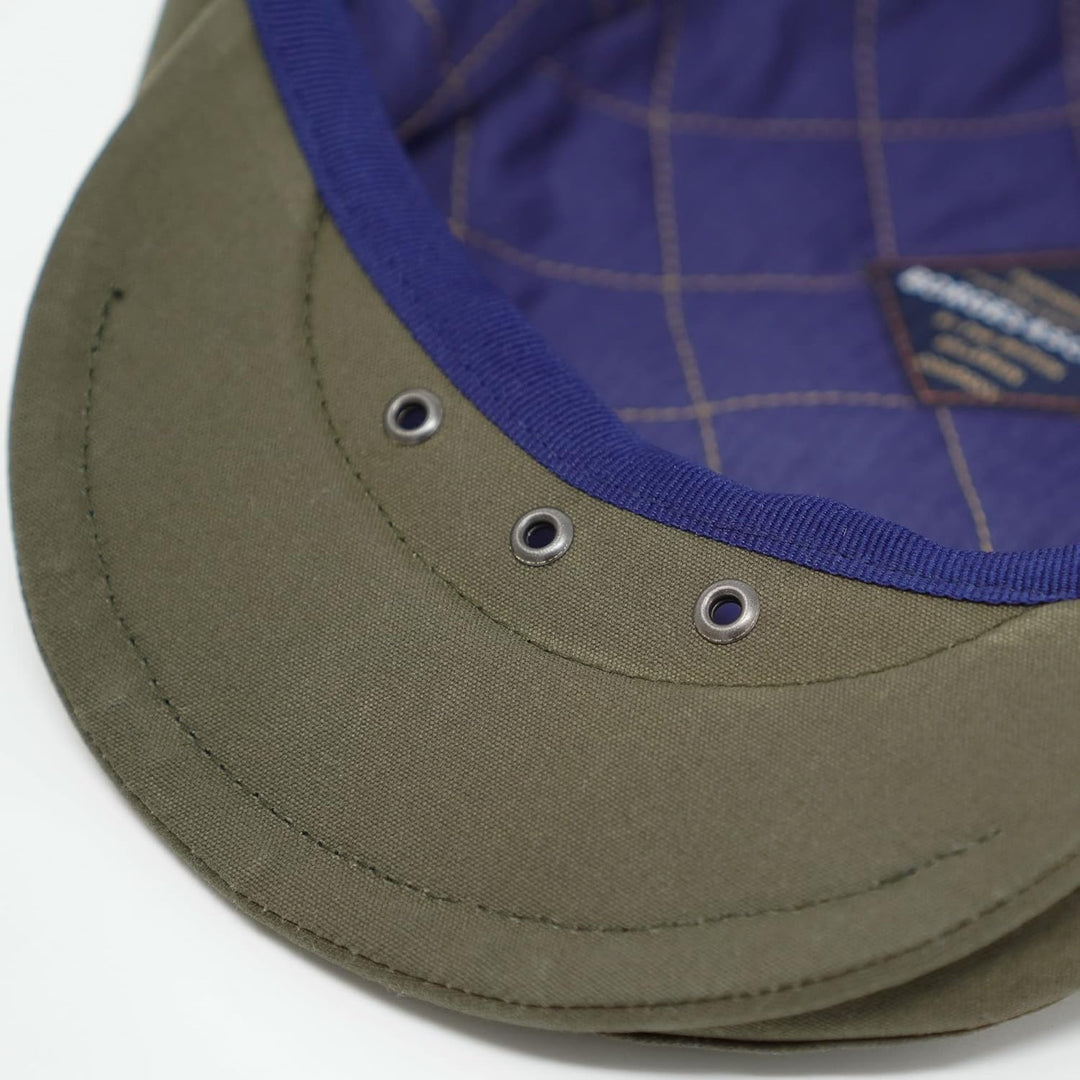 Borges & Scott The Stanley – Wasserdicht – Dry Wax Flat Cap XS Olivgrün, XS Olivgrün