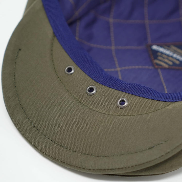 Borges & Scott The Stanley – Wasserdicht – Dry Wax Flat Cap XS Olivgrün, XS Olivgrün