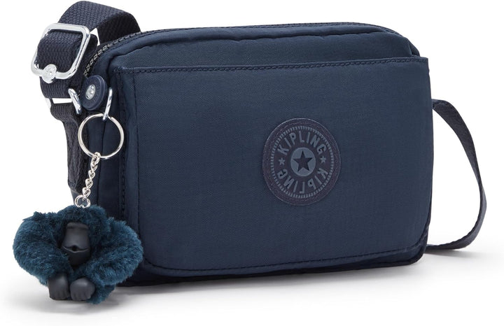 Kipling Damen Abanu Crossbody, Blue Bleu 2, 7.5x20x13.5 cm EU, Blue Bleu 2