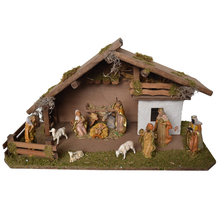Alfred Kolbe Krippen 1330/1 Weihnachtskrippe, Braun,