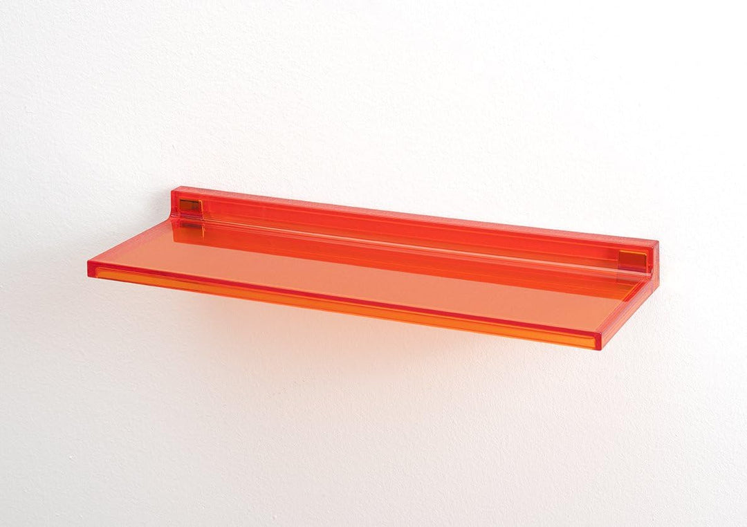 Kartell Shelfish, Orange Dark, 15 x 4 x 45 cm Arancione Tangerine, Arancione Tangerine