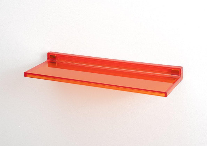 Kartell Shelfish, Orange Dark, 15 x 4 x 45 cm Arancione Tangerine, Arancione Tangerine