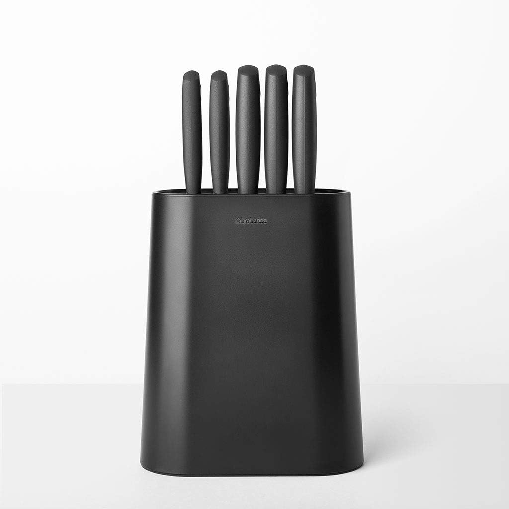 Brabantia Messerblock, Dunkel Grau, One Size, Messerblock