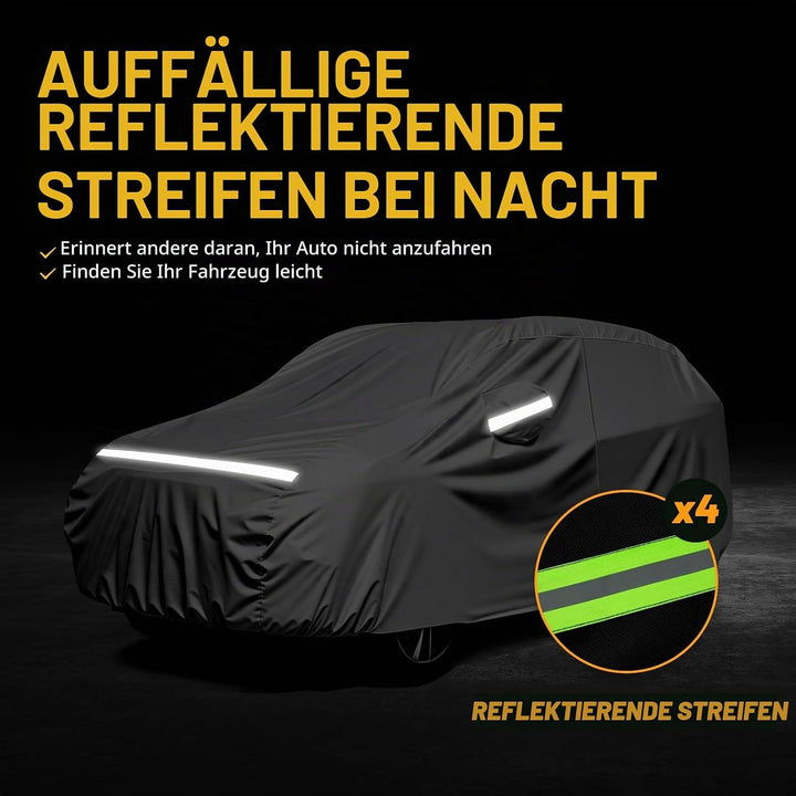 Favoto Auto Abdeckplane Vollgarage Autoabdeckung Outdoor - Wasserdicht Autohülle Autoplane Kompatibe