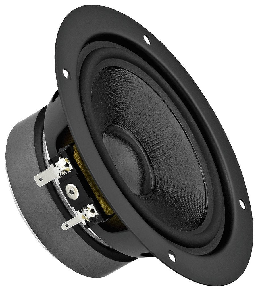 MONACOR MSH-116/4 Hi-Fi Mitteltöner, Speaker für die Mittelton-Wiedergabe, Einbau-Modul für Boxen-Ge