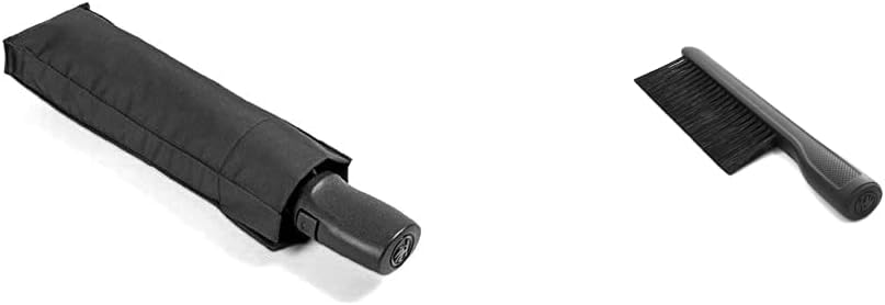 Skoda 000087600L Taschenschirm Regenschirm Umbrella Schirm schwarz & 000096011 Schneebesen Reinigung