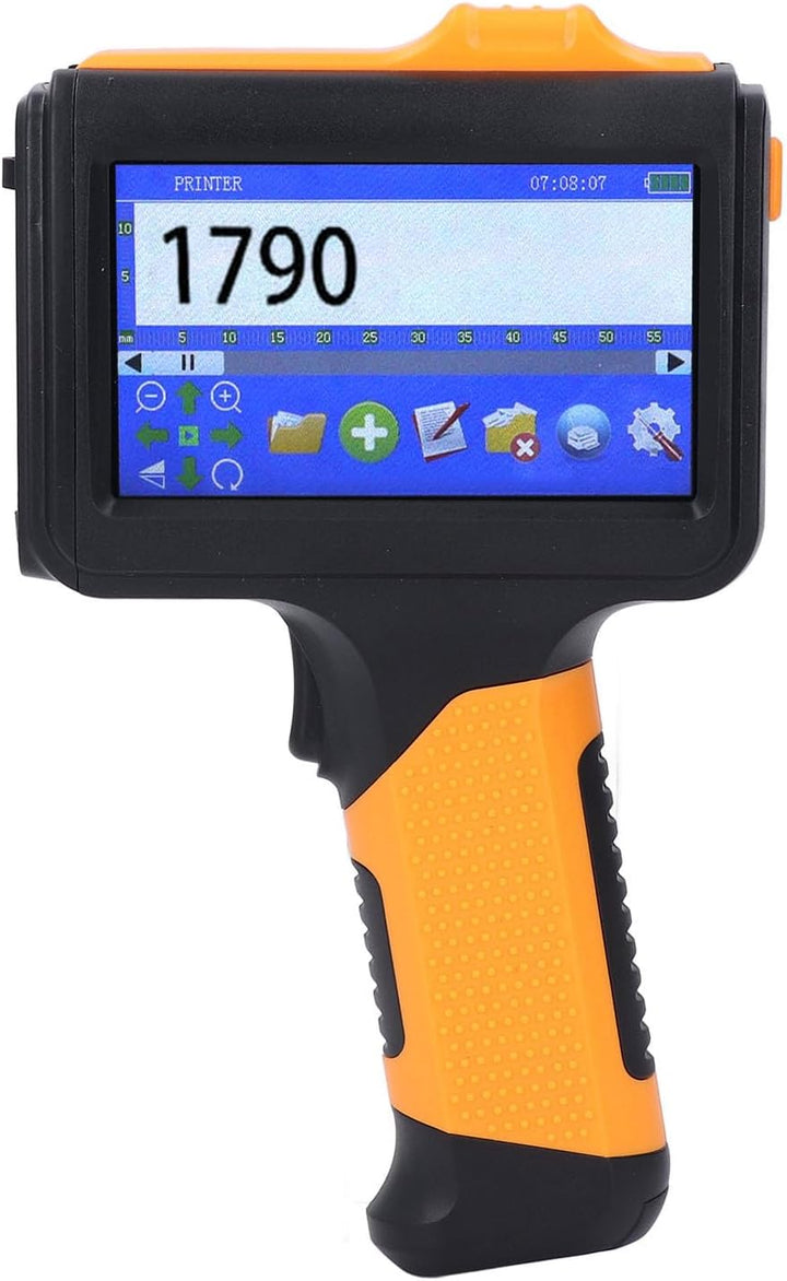 Bewinner Tragbarer Handdrucker – 12,7 Mm 600 DPI Bluetooth Handheld Printerjet mit Kartusche & 4,3-Z